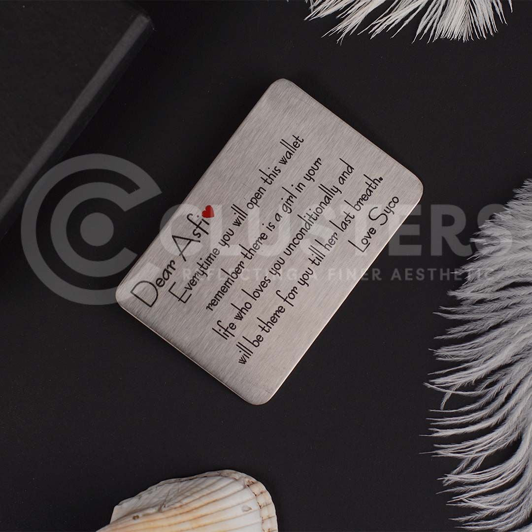 Customize Metal Card