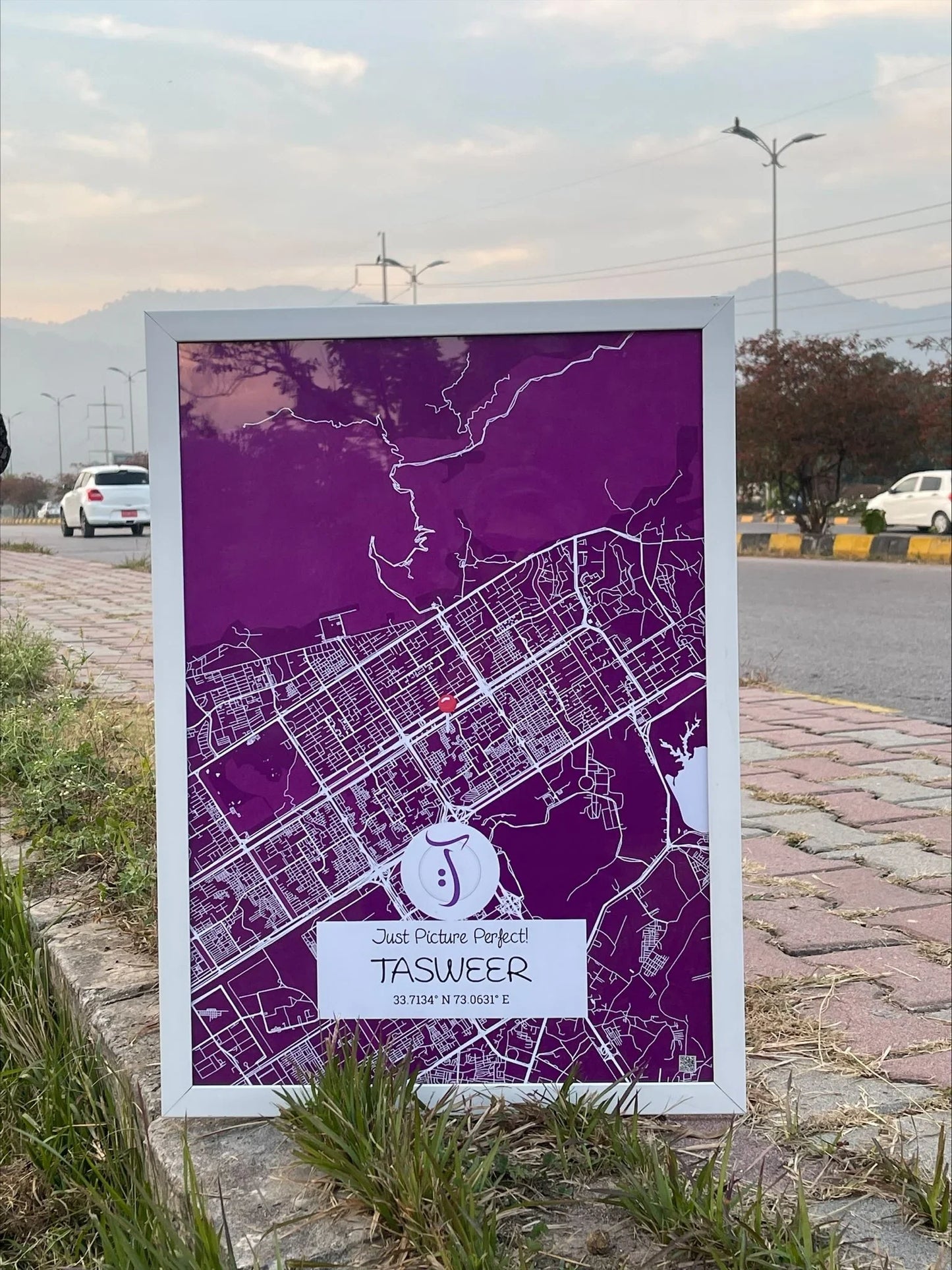 City Map Poster Islamabad (Customizable)