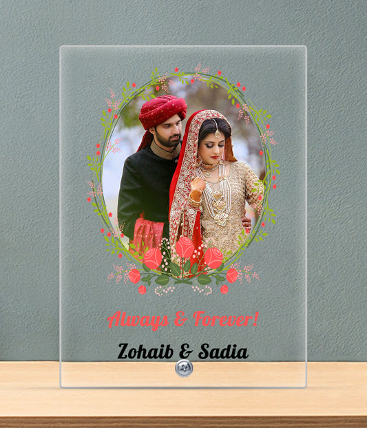 Couple Gift Acrylic Plaque (Customizable)