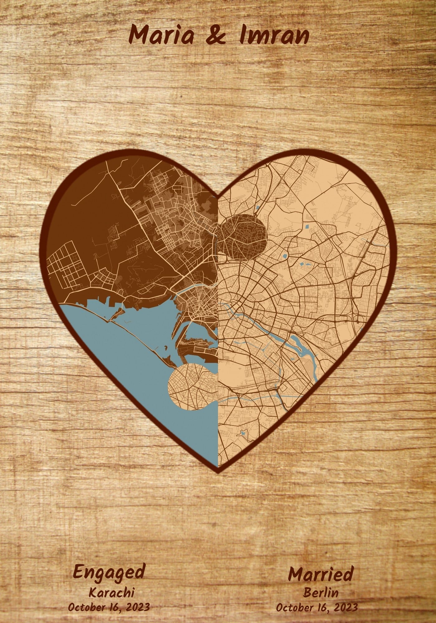Faraway Love Woodland Frame (Customizable)