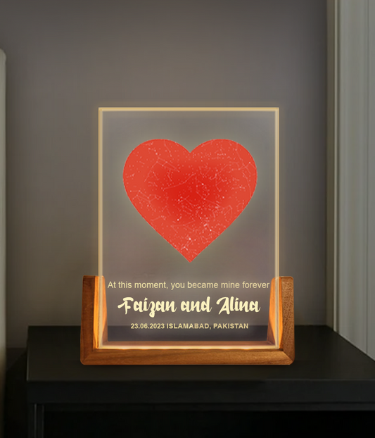 Love 3D Led Lamp Customizable