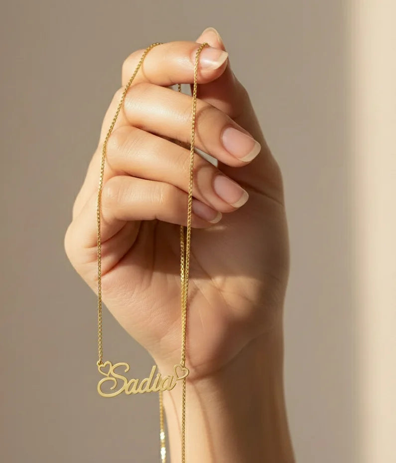 Customize Name Engraved Necklace