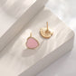 UNI-10544 - Black Heart  Gold  - Jewelry Set