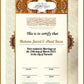 Personalized Nikkah Frame
