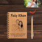 Customized Engraved Wooden Diary & Pen