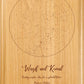 Star Map Plaque