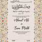 Nikkah Nama Frame