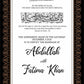 Marriage Certificate Frame