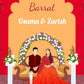 Barat Welcome Sign Frame