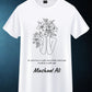 FloraLine Print T-Shirt (Unisex) Customizable