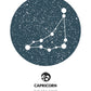 Zodiac Star Map Frame (Customizable)