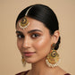 PJ-164 - Luxury Pearls & Black Diamonds Gold - Jewelry Set