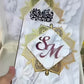 Premium Acrylic Nikah Plate and Pen for Marriage Ceremony