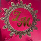 Premium Acrylic Nikah Plate and Pen for Marriage Ceremony