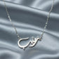 Customized Silver Arabic Name Necklace for Women