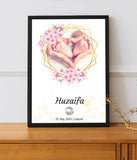 Baby Steps Memory Frame (Customizable)