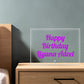 Birthday Plaque (Customizable)