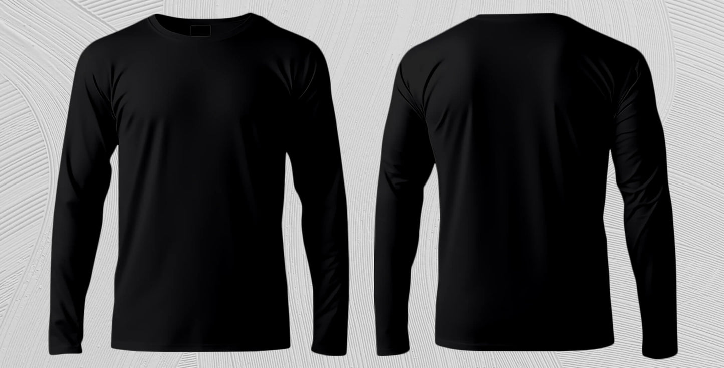 Long sleeve winter t-shirts (Customizable)