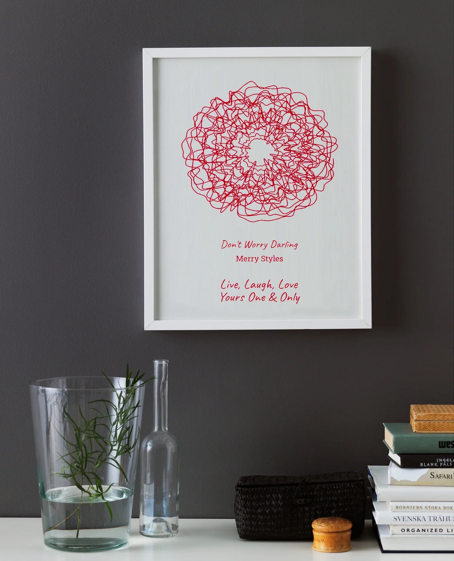 Blossom Song Dedication Frame (Customizable)