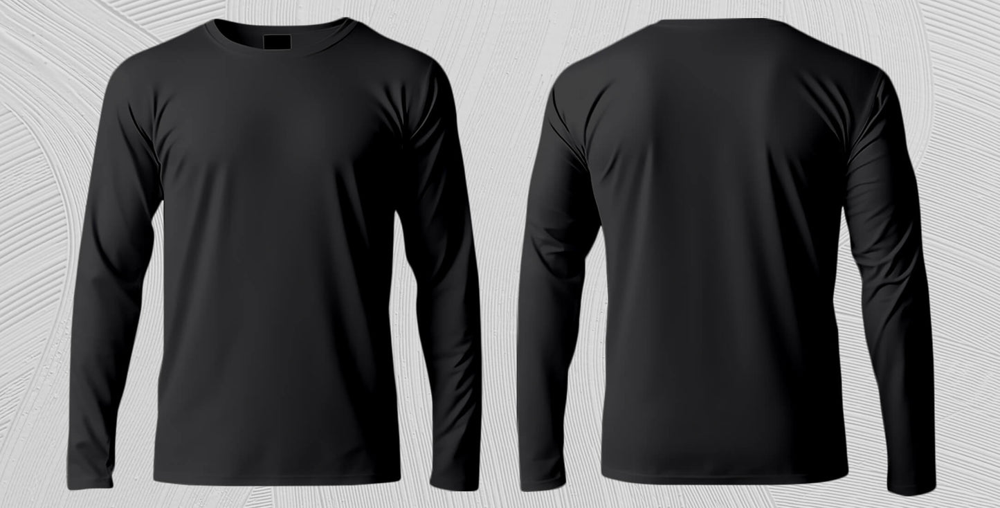 Long sleeve winter t-shirts (Customizable)
