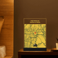 Hajj Mubarak and Umrah Mubarak Decoration Lamp (Customizable)