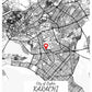 City Map Poster Karachi (Customizable)