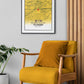 City Map Poster Peshawar (Customizable)