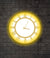 Backlit Wall clock