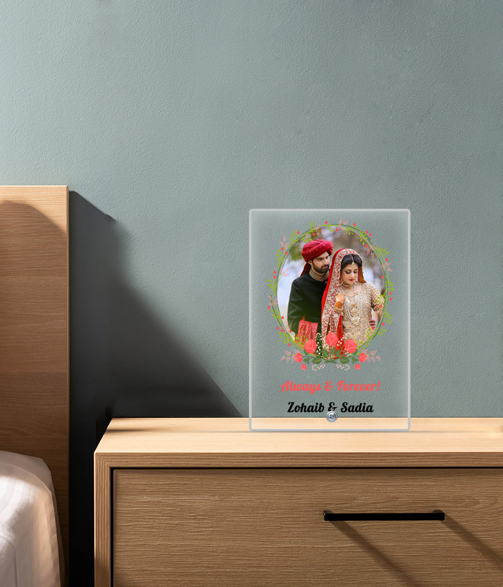 Couple Gift Acrylic Plaque (Customizable)