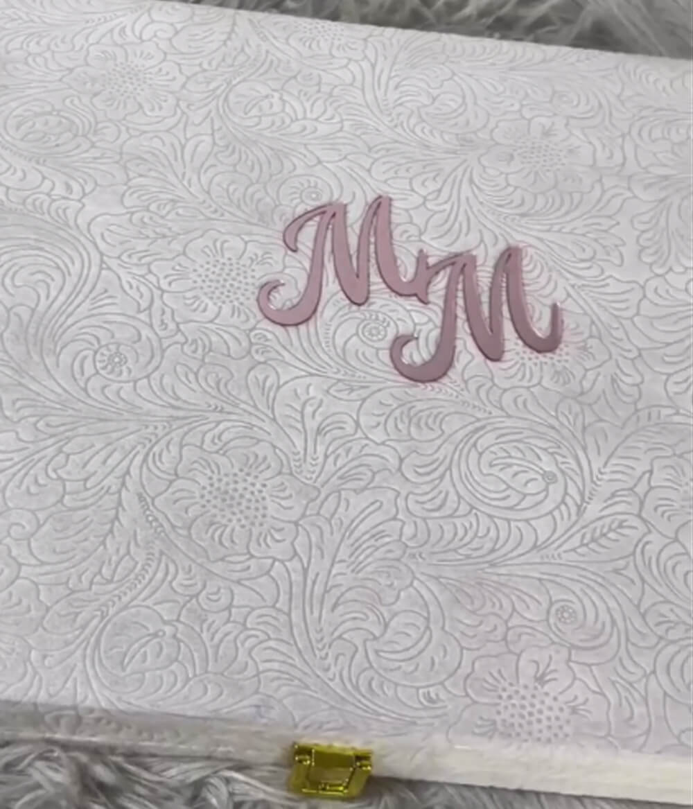 Custom Acrylic Wedding Book – Nikkah Book Pen and Box
