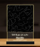 Custom Night Sky Star Map Lamp