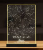 Custom Star Chart Lamp
