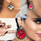 Custom Handmade Resin Jhumkas (Customizable)