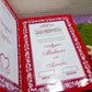 Customized Velvet Nikkah Nama Certificate with Premium Velvet Box