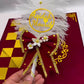 Customized Velvet Nikkah Book with Nikah Pen