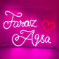 Customized Couple Name Neon Sign