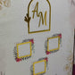 Customized Velvet Nikkah Book with Nikah Pen