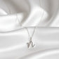 Dainty Initial Necklace — Minimal Alphabet Pendant