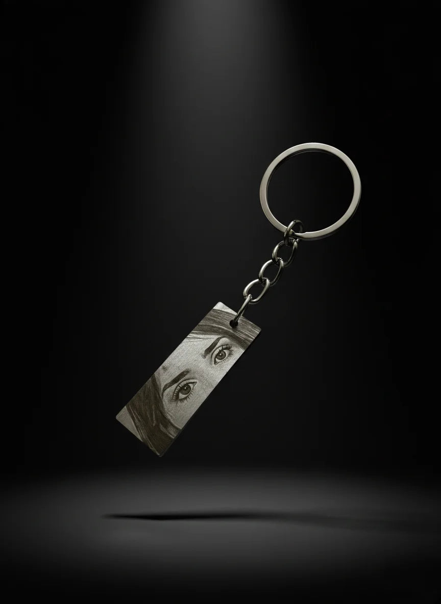 Customize Eye Keychain