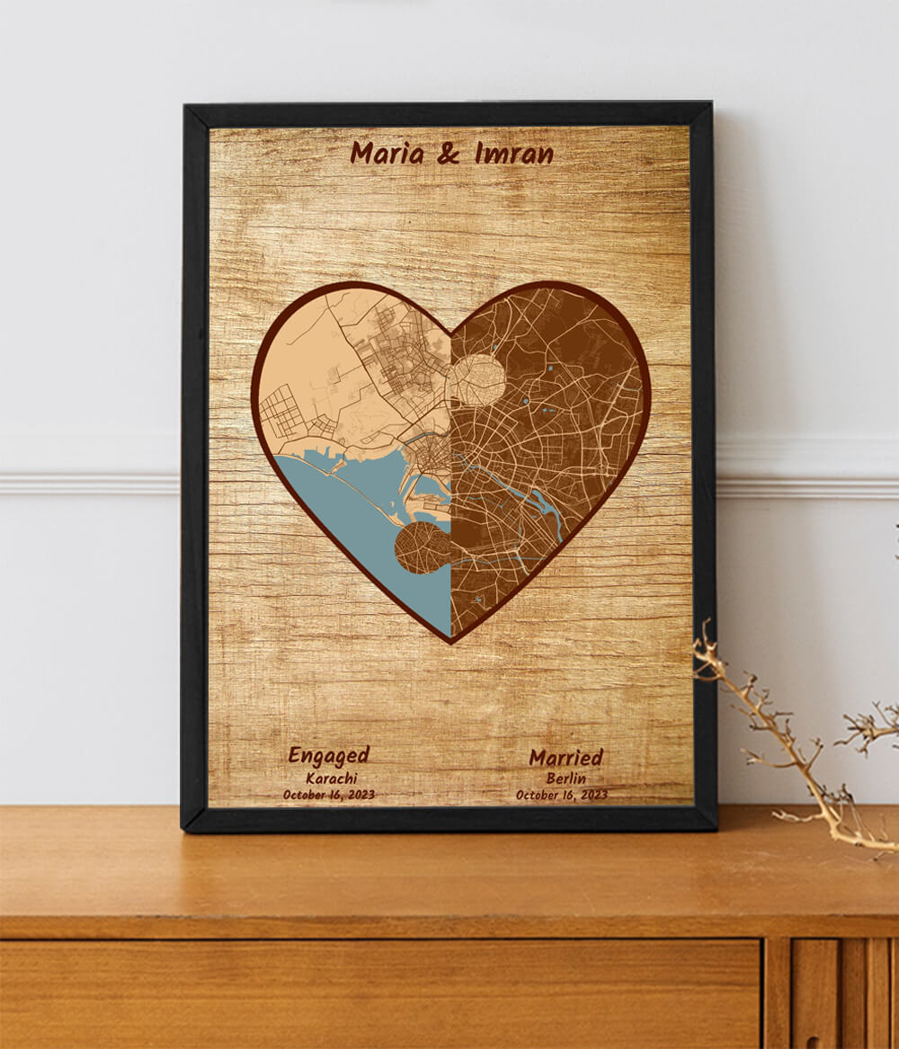 Faraway Love Woodland Frame (Customizable)