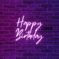 Happy Birthday Neon Sign