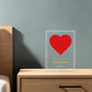 Heart Shape Acrylic Plaque (Customizable)