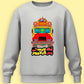 Heavy Driver Bus and Truck Art Sweatshirts