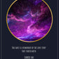 Lavender Star Map Poster (Customizable)