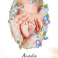 Little Miracle Footprints (Customizable)