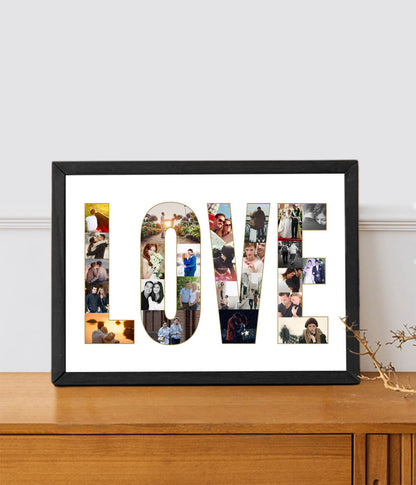 Love Photo Collage Frame