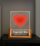 Love 3D Led Lamp Customizable