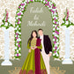 Mehndi Welcome Sign