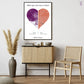 Love Beyond The Miles Frame (Customizable)