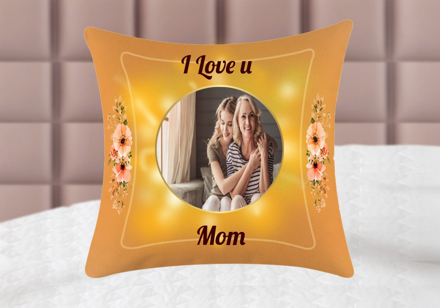 Mothers Day LED Cushion / Pillow (Customizable)